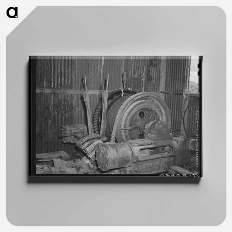 アートパネル-Bonneville Dam Hydroelectric Units
 - ラッセル リー Canvas.