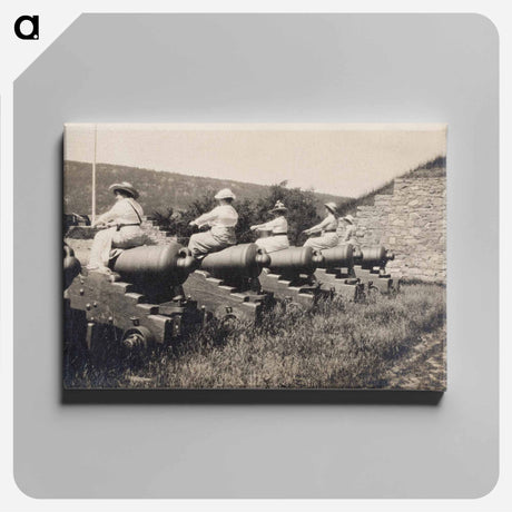 アートパネル-Five Women on Cannons
 - セントルイス美術館 Canvas.