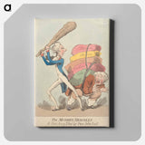 アートパネル-The Modern Hercules or a Finishing Blow for Poor John Bull
 - イェール大学アートギャラリー Canvas.