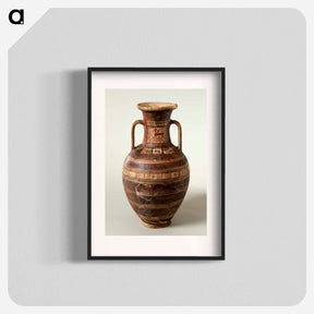 アートポスター-Geometric Amphora
 - バーンズ・コレクション Poster.