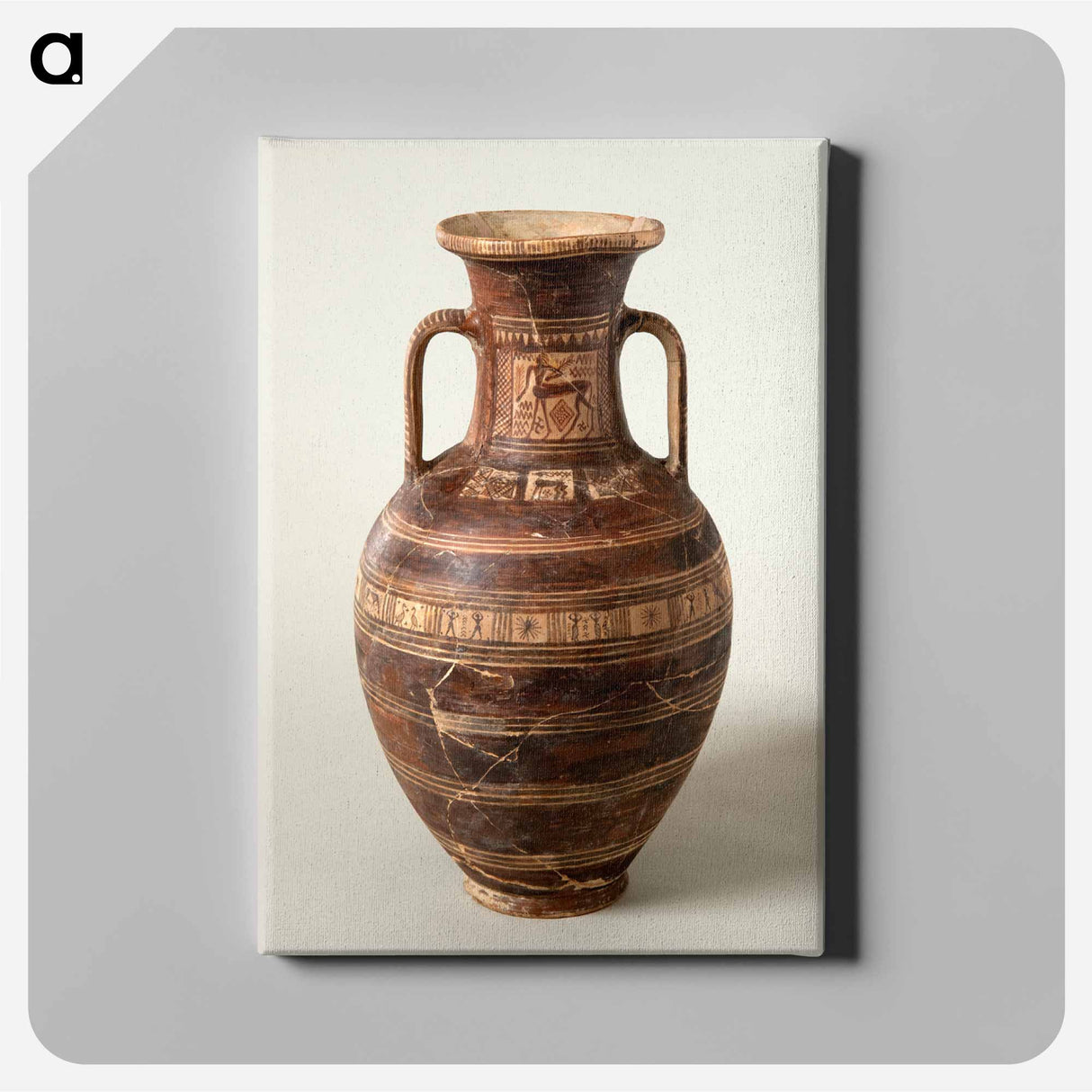 アートパネル-Geometric Amphora
 - バーンズ・コレクション Canvas.