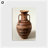 アートポストカード-Geometric Amphora
 - バーンズ・コレクション Postcard.