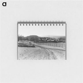 アートメモ帳-Mormon farm village - ドロテア ラング Memo.