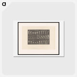アートポストカード-Man Lifting a Trunk
 - エドワード マイブリッジ Postcard.