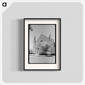 アートポスター-Church, Dalhart, Texas
 - ラッセル リー Poster.