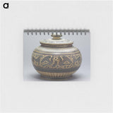 アートメモ帳-Covered Box with Animal Frieze
 - セントルイス美術館 Memo.