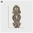 アートポストカード-Keyhole Escutcheon
 - バーンズ・コレクション Postcard.