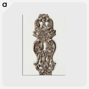アートポストカード-Keyhole Escutcheon
 - バーンズ・コレクション Postcard.