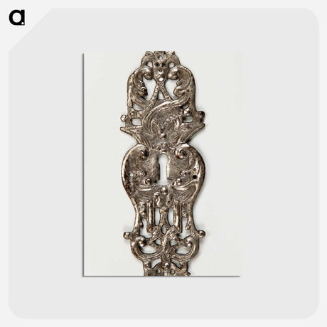 アートポストカード-Keyhole Escutcheon
 - バーンズ・コレクション Postcard.