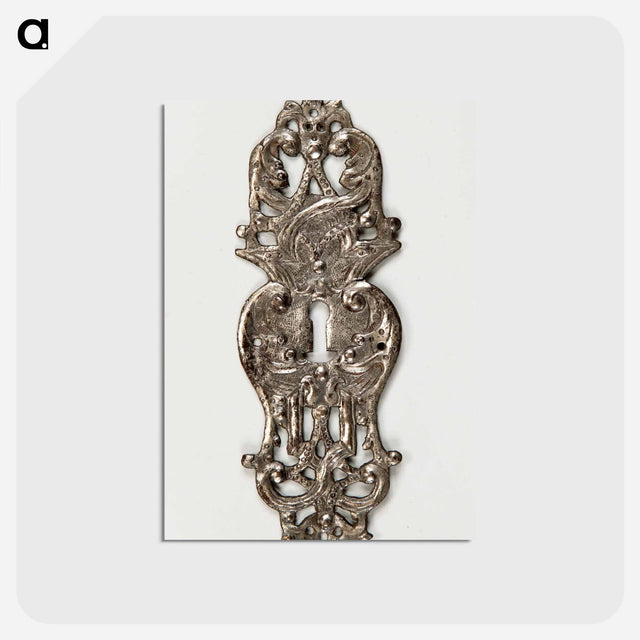 アートポストカード-Keyhole Escutcheon
 - バーンズ・コレクション Postcard.
