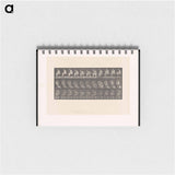 アートメモ帳-Woman Drying Her Foot
 - エドワード マイブリッジ Memo.
