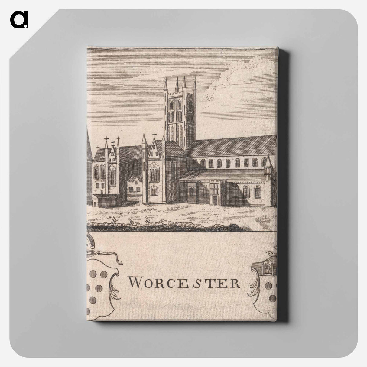 アートパネル-Worcester [cathedral]
 - イェール大学アートギャラリー Canvas.
