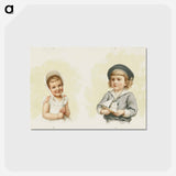 アートポストカード-Two Children
 - ボストン公共図書館 Postcard.