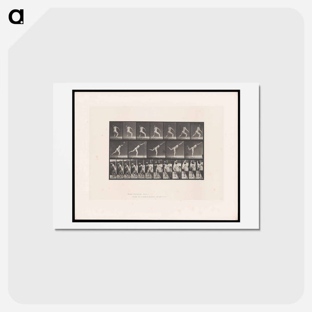 アートポストカード-The Thrower
 - エドワード マイブリッジ Postcard.