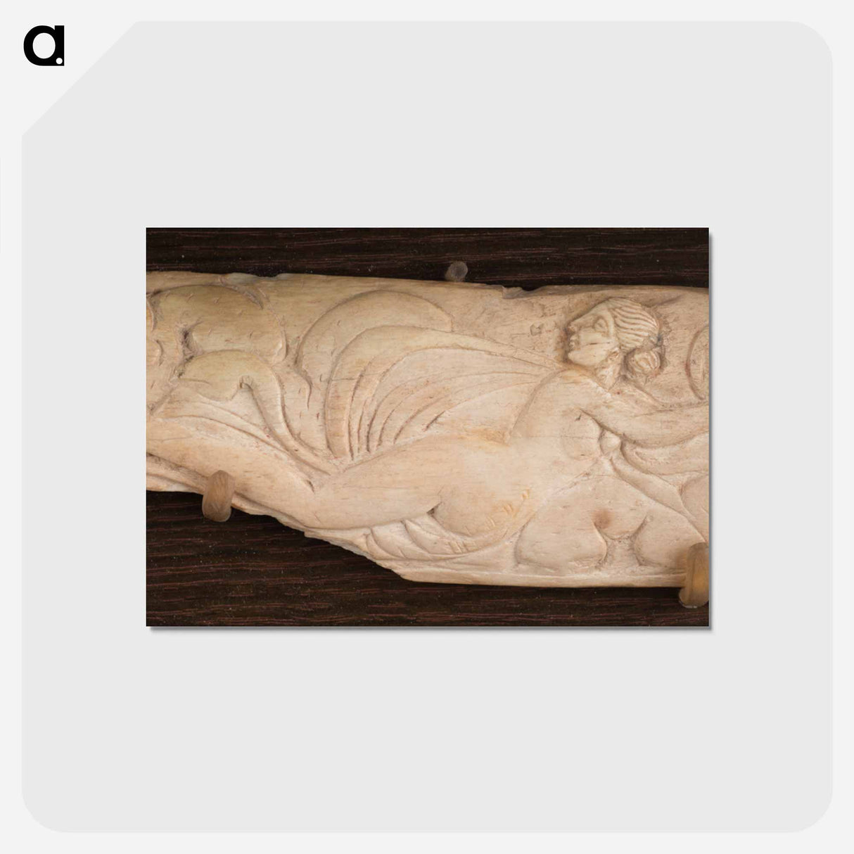 アートポストカード-Reclining Nereid
 - バーンズ・コレクション Postcard.