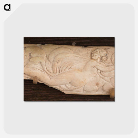 アートポストカード-Reclining Nereid
 - バーンズ・コレクション Postcard.