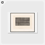アートポストカード-Ascending Nude
 - エドワード マイブリッジ Postcard.