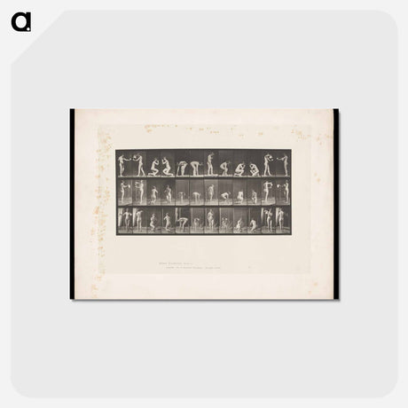 アートポストカード-A Woman's Ritual
 - エドワード マイブリッジ Postcard.
