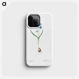 Alpine squill illustration - ピエール ジョゼフ ルドゥーテ Phone Case.