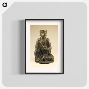 アートポスター-Seated Arhat Figure
 - セントルイス美術館 Poster.