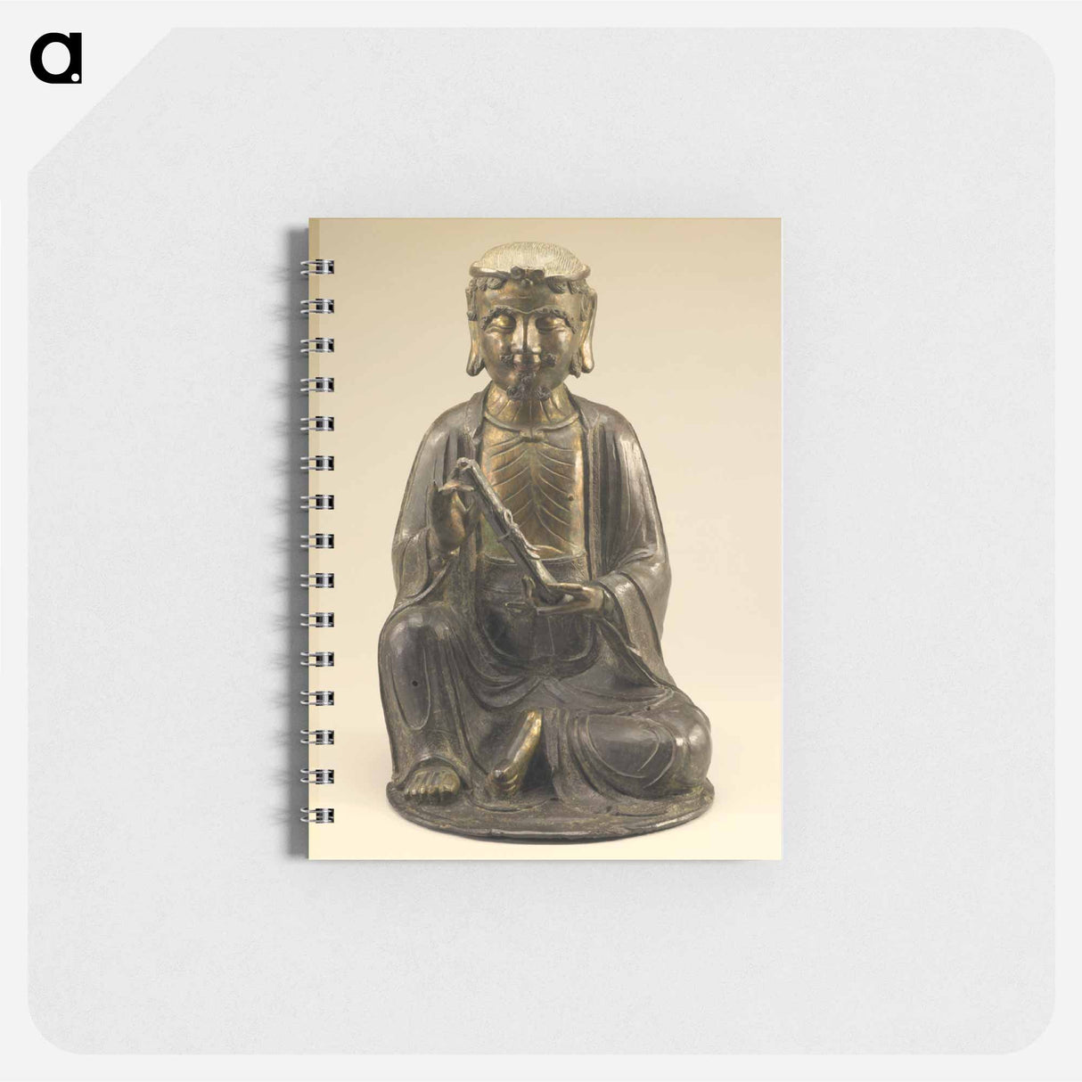 アートメモ帳-Seated Arhat Figure
 - セントルイス美術館 Memo.