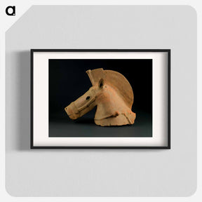 アートポスター-Haniwa Horse Head
 - セントルイス美術館 Poster.