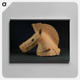 アートパネル-Haniwa Horse Head
 - セントルイス美術館 Canvas.