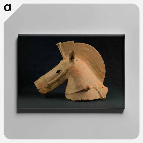 アートパネル-Haniwa Horse Head
 - セントルイス美術館 Canvas.