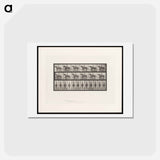 アートポストカード-Man on Horse
 - エドワード マイブリッジ Postcard.