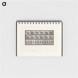 アートメモ帳-Man on Horse
 - エドワード マイブリッジ Memo.