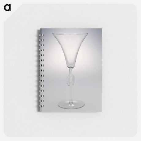 アートメモ帳-Hagueneau Water Glass
 - セントルイス美術館 Memo.