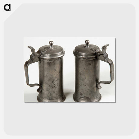 アートポストカード-Lidded and Handled Measure
 - バーンズ・コレクション Postcard.