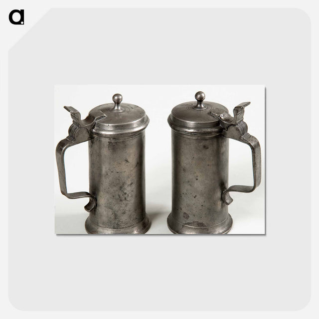 アートポストカード-Lidded and Handled Measure
 - バーンズ・コレクション Postcard.