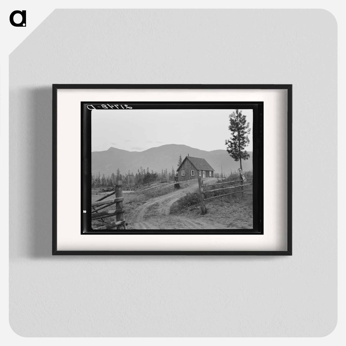 Farm for sale - Dorothea Lange Poster.