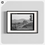 Farm for sale - Dorothea Lange Poster.