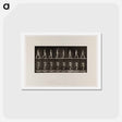 アートポストカード-Naked Man Walking
 - エドワード マイブリッジ Postcard.