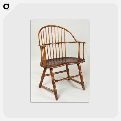アートポストカード-Windsor Armchair
 - バーンズ・コレクション Postcard.