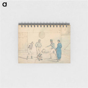 アートメモ帳-A Cock-Fight Watched by Four Men in an Out-House: The Fight
 - イェール大学アートギャラリー Memo.