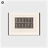 アートポストカード-Man Walking
 - エドワード マイブリッジ Postcard.