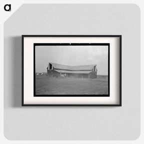アートポスター-Hay Barn, Lake Dick Project
 - ラッセル リー Poster.