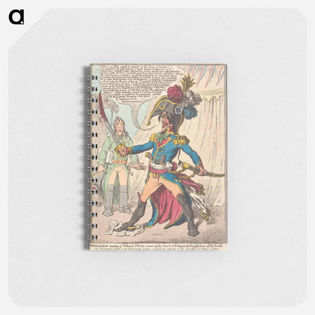 アートメモ帳-Buonaparte, Hearing of Nelson's Victory, Swears by His Sword, to Extirpate the English off the Earth
 - イェール大学アートギャラリー Memo.