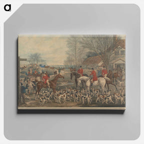 アートパネル-Fox Hunting: The Meet
 - イェール大学アートギャラリー Canvas.