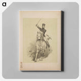 アートパネル-General Yamazawa on Horseback
 - セントルイス美術館 Canvas.
