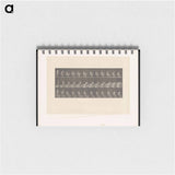 アートメモ帳-Woman Putting on Stocking
 - エドワード マイブリッジ Memo.