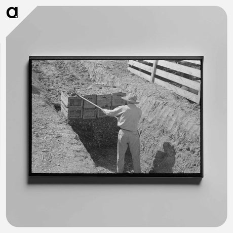 アートパネル-Lumber Mill, Sorrento
 - ラッセル リー Canvas.
