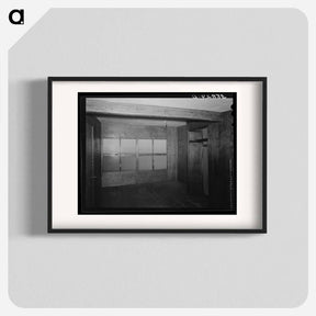 アートポスター-Upstairs Bedroom and Closet
 - ラッセル リー Poster.