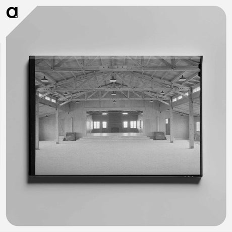 アートパネル-Upstairs Bedroom and Closet
 - ラッセル リー Canvas.