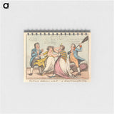 アートメモ帳-The Female Politicians, Or - The D____ss Defending the Honour of Old Corny
 - イェール大学アートギャラリー Memo.