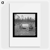 Improved water tank on stump ranch - Dorothea Lange Poster.