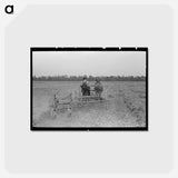 アートポストカード-Lake Dick Cooperative Member
 - ラッセル リー Postcard.